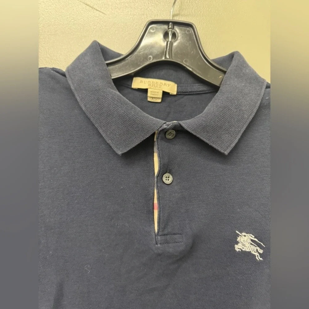 Burberry Brit Navy Blue Polo Shirt men’s size XS‎ - Picture 4 of 10